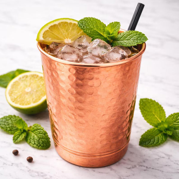 Hammered Copper Tumbler - 350ml