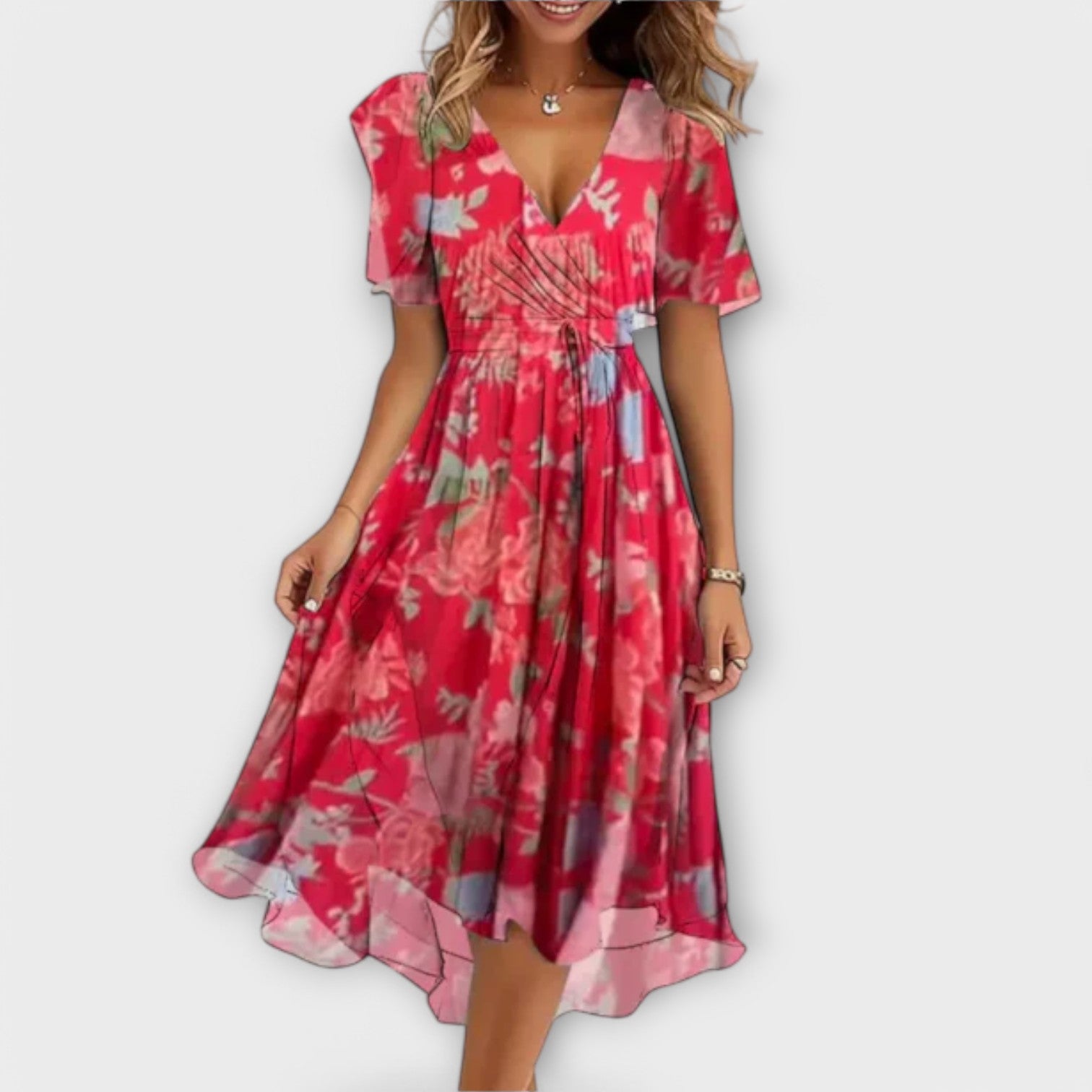 Rochie de damă cu decolteu în V