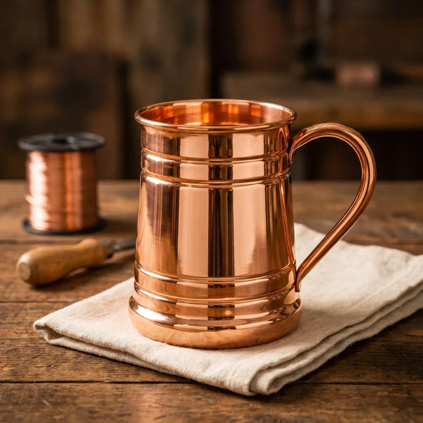 Vintage Copper Mug 530ml