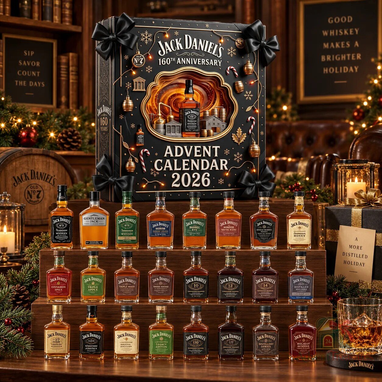 Jack Daniel's Advent Calendar: 160th Anniversary 2026