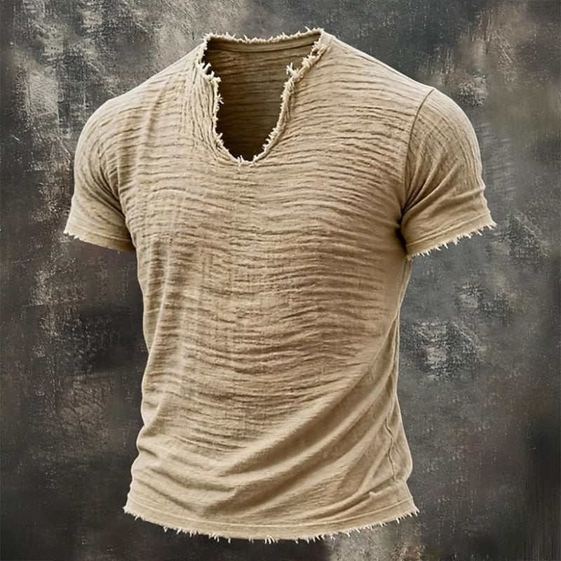 Mason | Vintage V-Hals T-Shirt