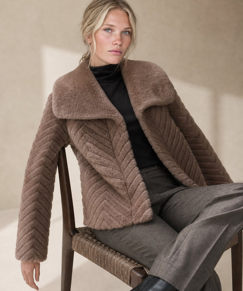 Liana Faux Mink Jacket