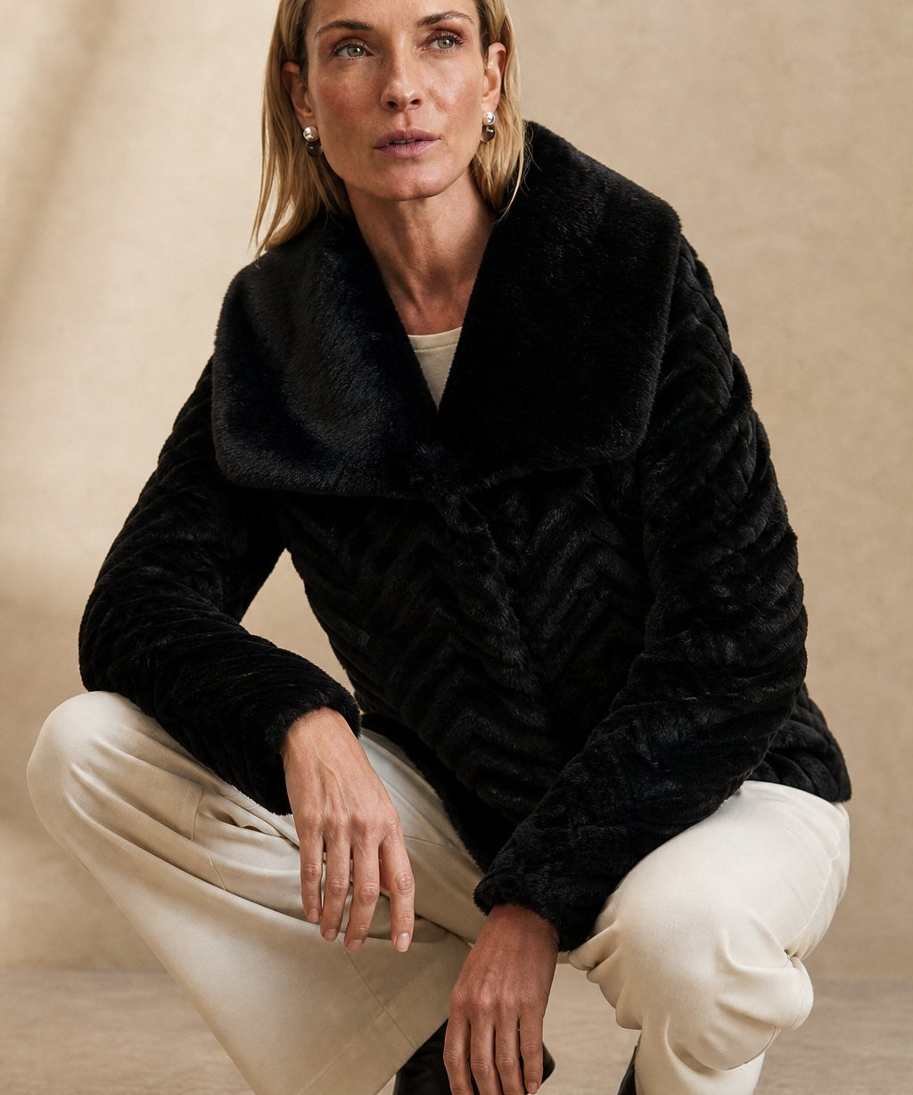 Liana Faux Mink Jacket