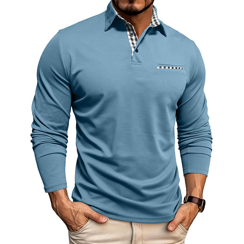 William Premium Långärmad Polo