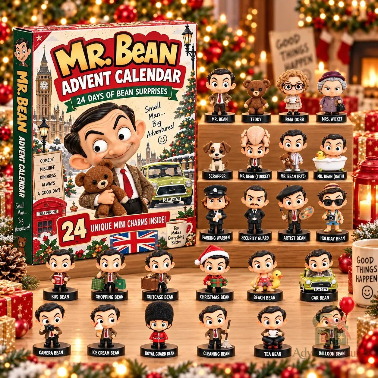 Mr. Bean Advent Calendar: 24 Collectable Surprises
