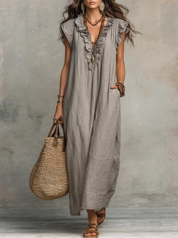 Camellia | Bohemian Long Dress