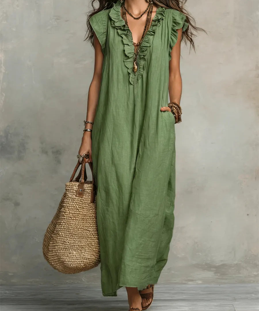 Camellia | Bohemian Long Dress
