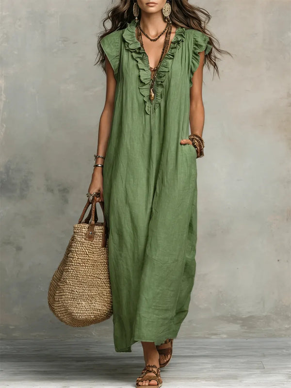 Camellia | Bohemian Long Dress
