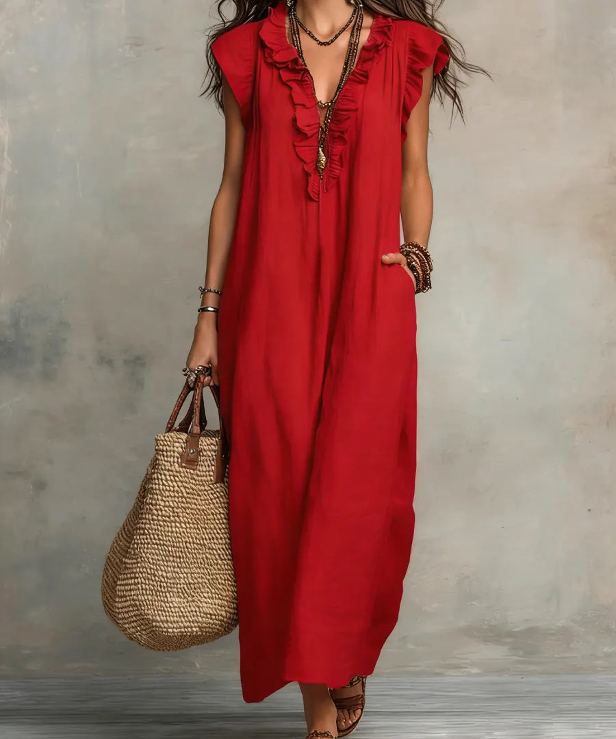 Camellia | Bohemian Long Dress