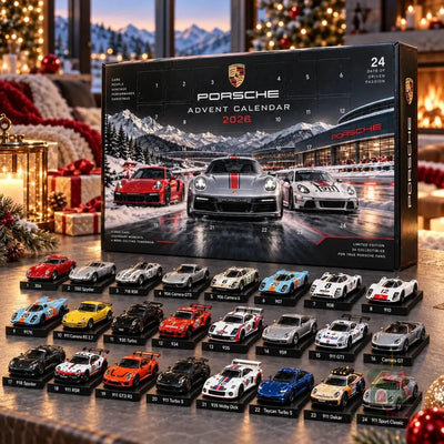 Porsche Advent Calendar 2026: 24 Mini Cars Box