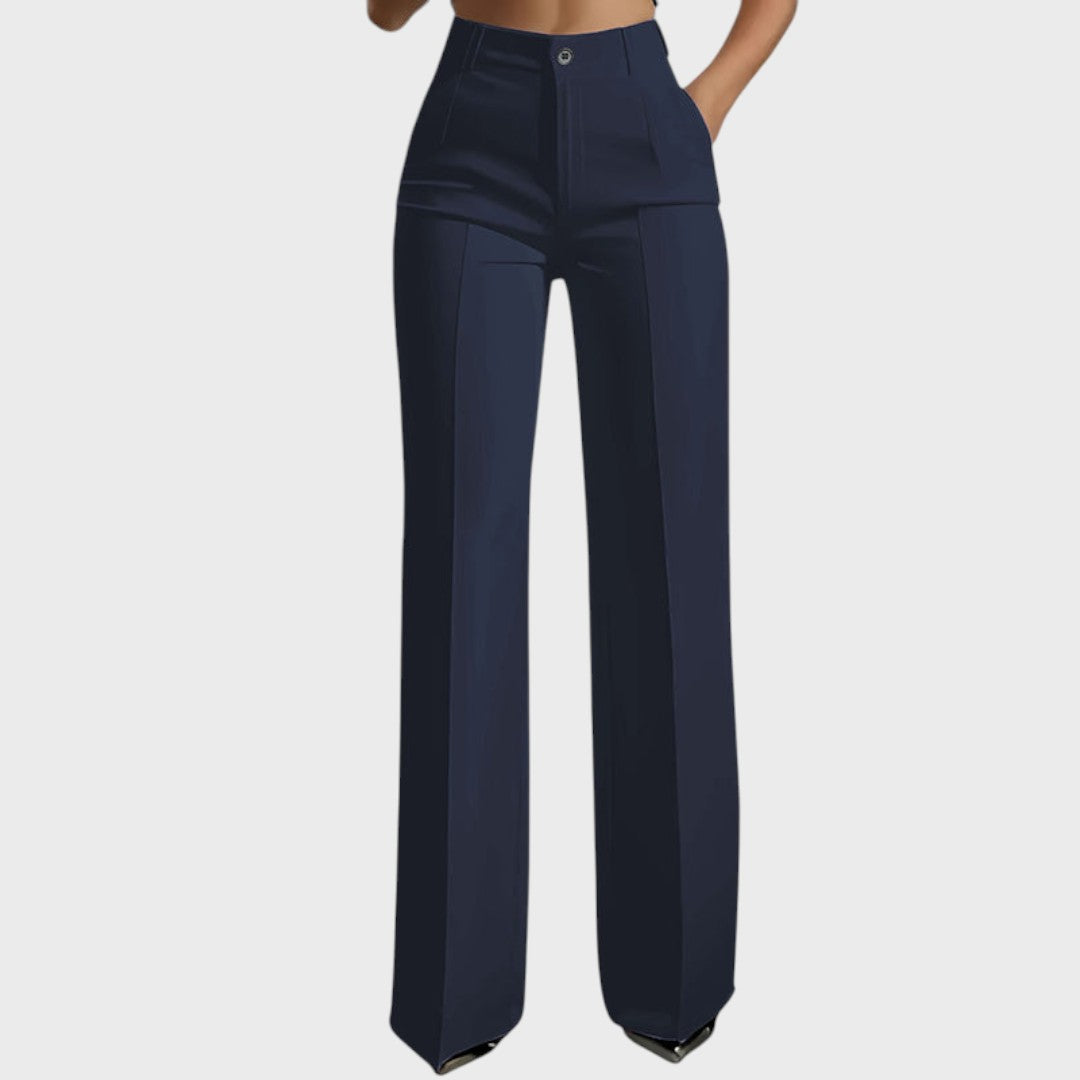 Stylish high waisted trousers