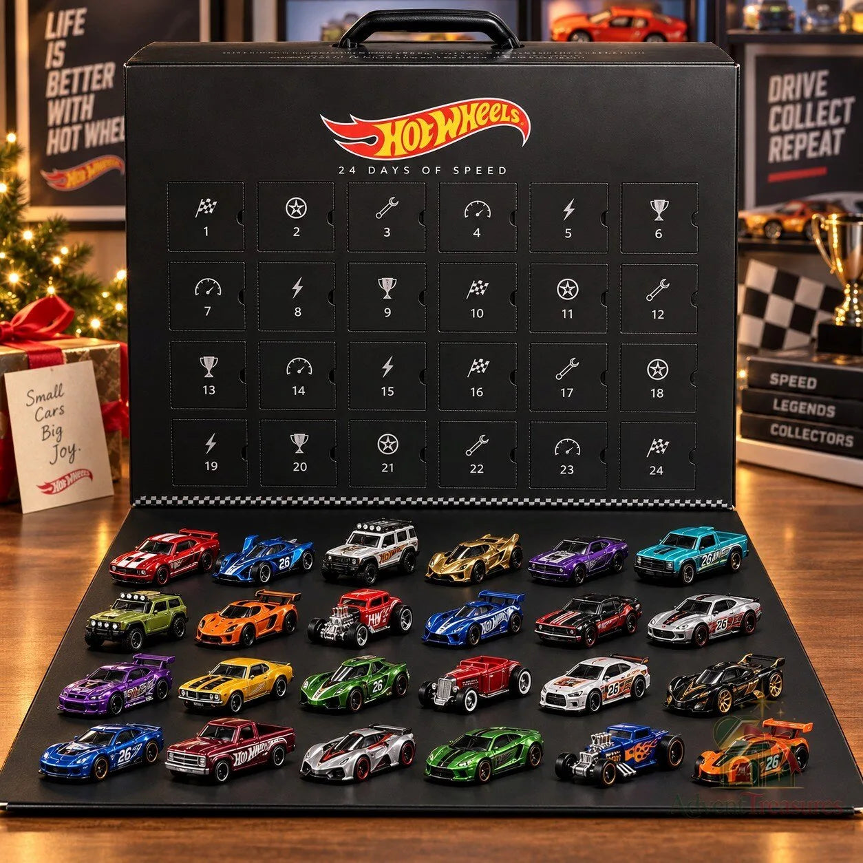 Hot Wheels Advent Calendar 2026: 24 Miniature Surprises