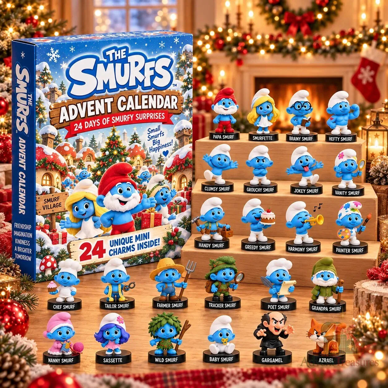The Smurfs Advent Calendar 2026: 24 Smurf Surprises