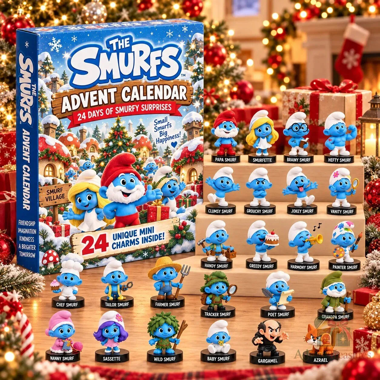 The Smurfs Advent Calendar 2026: 24 Smurf Surprises