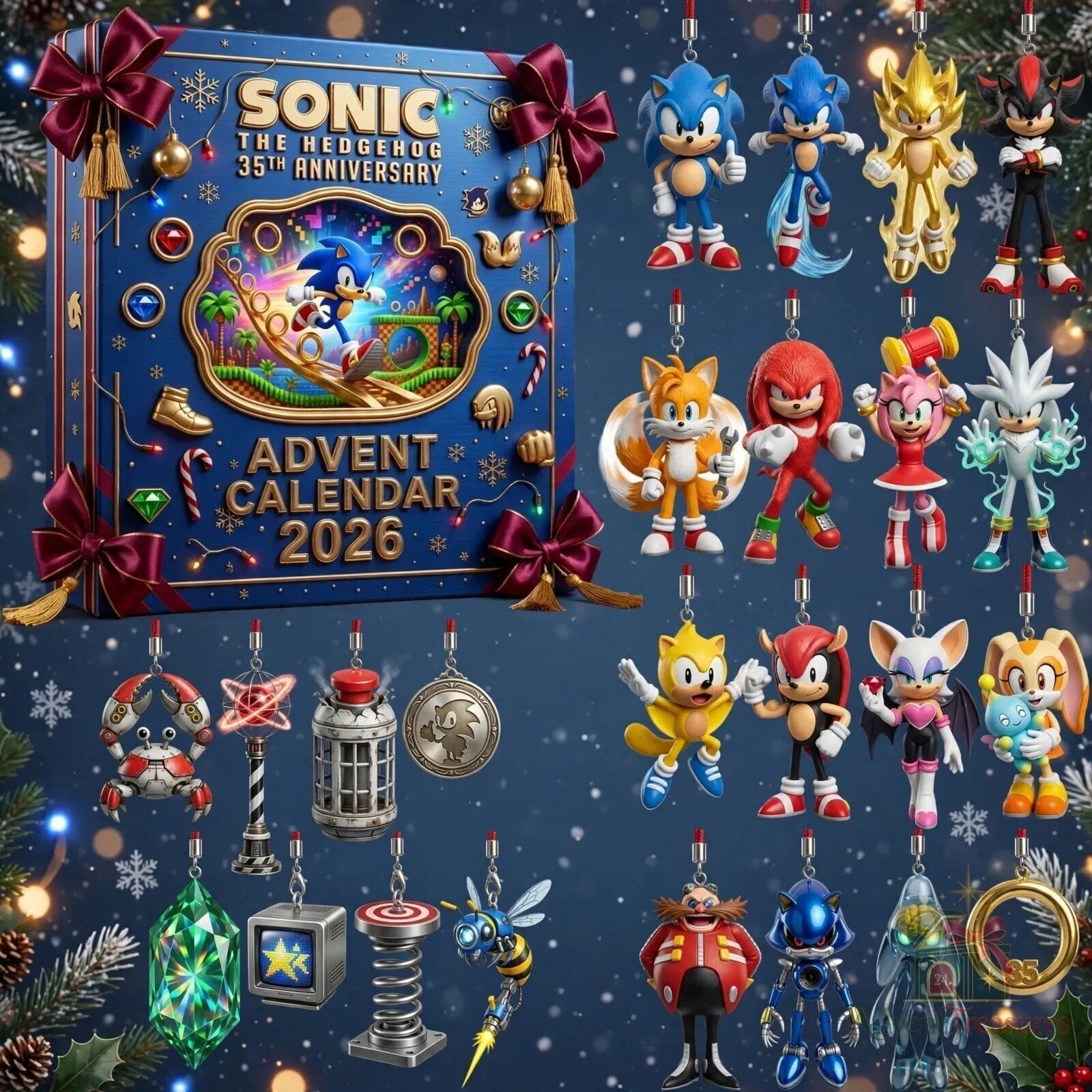 Sonic the Hedgehog Advent Calendar: 35th Anniversary Edition 2026