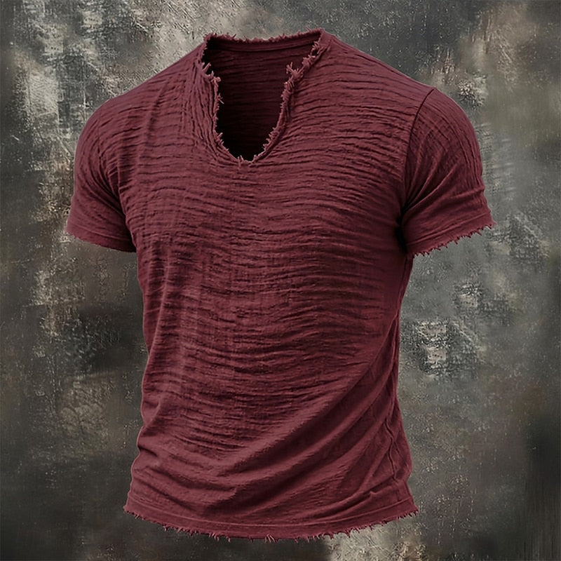 Mason | Vintage V-Hals T-Shirt