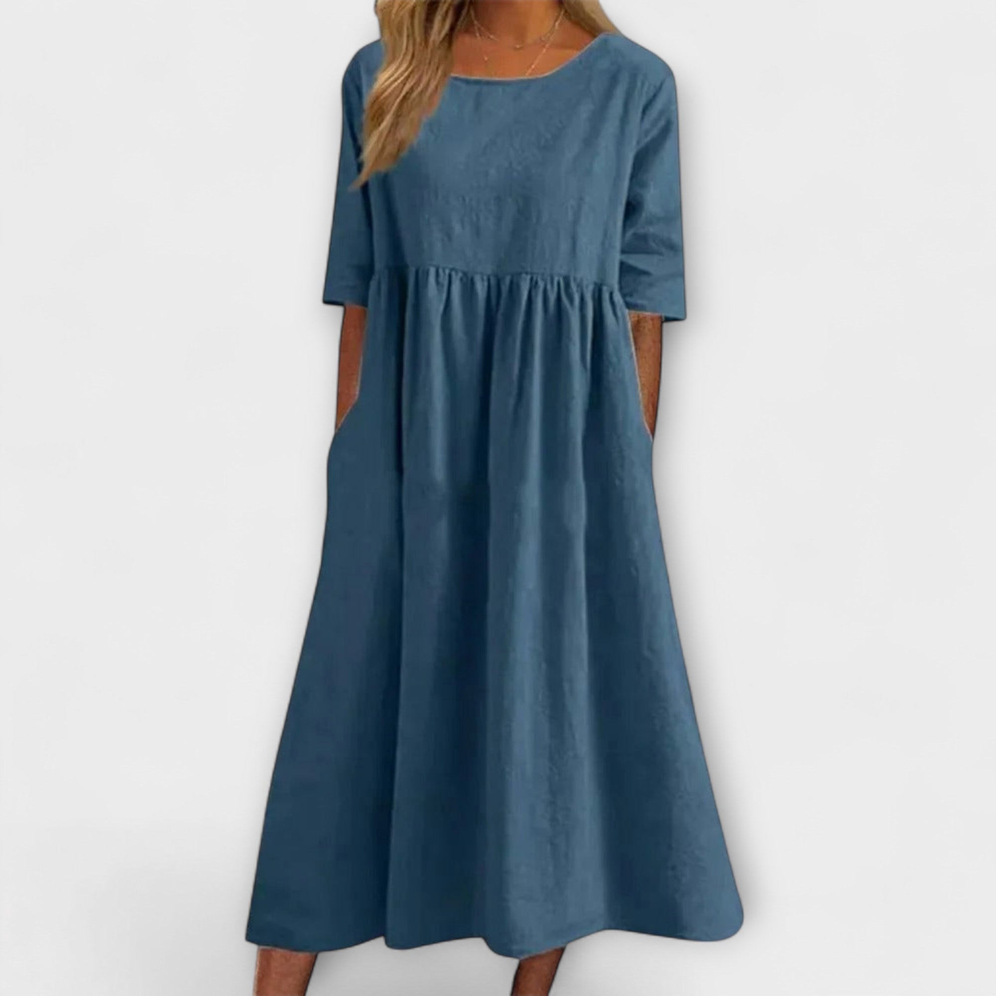 Rochie care ascunde burtica