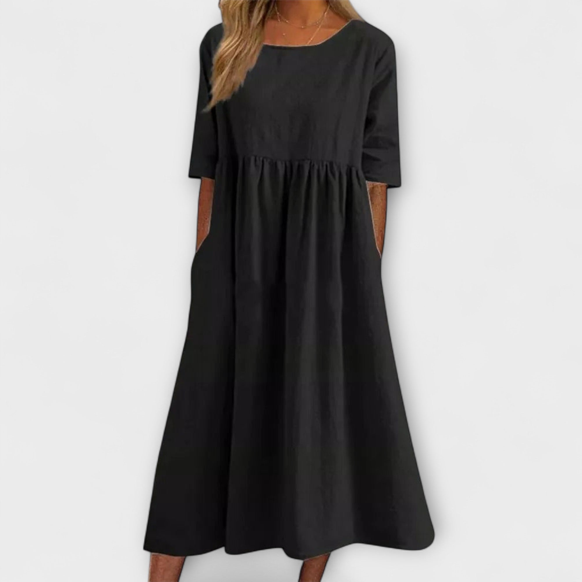 Rochie care ascunde burtica