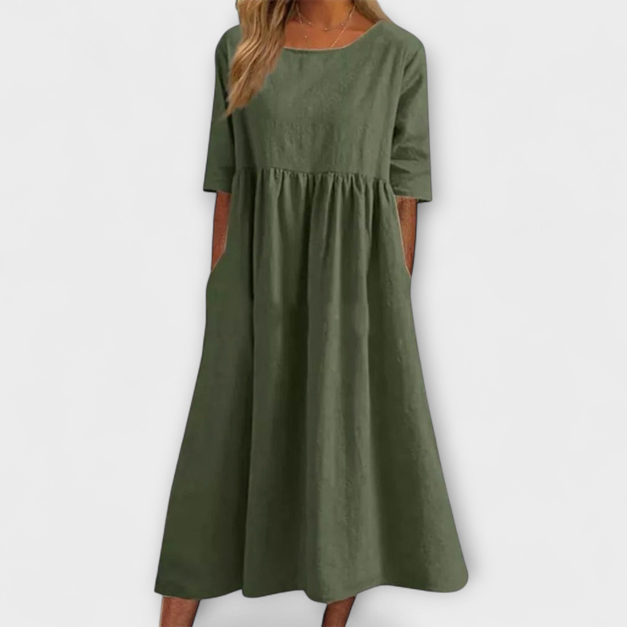 Rochie care ascunde burtica
