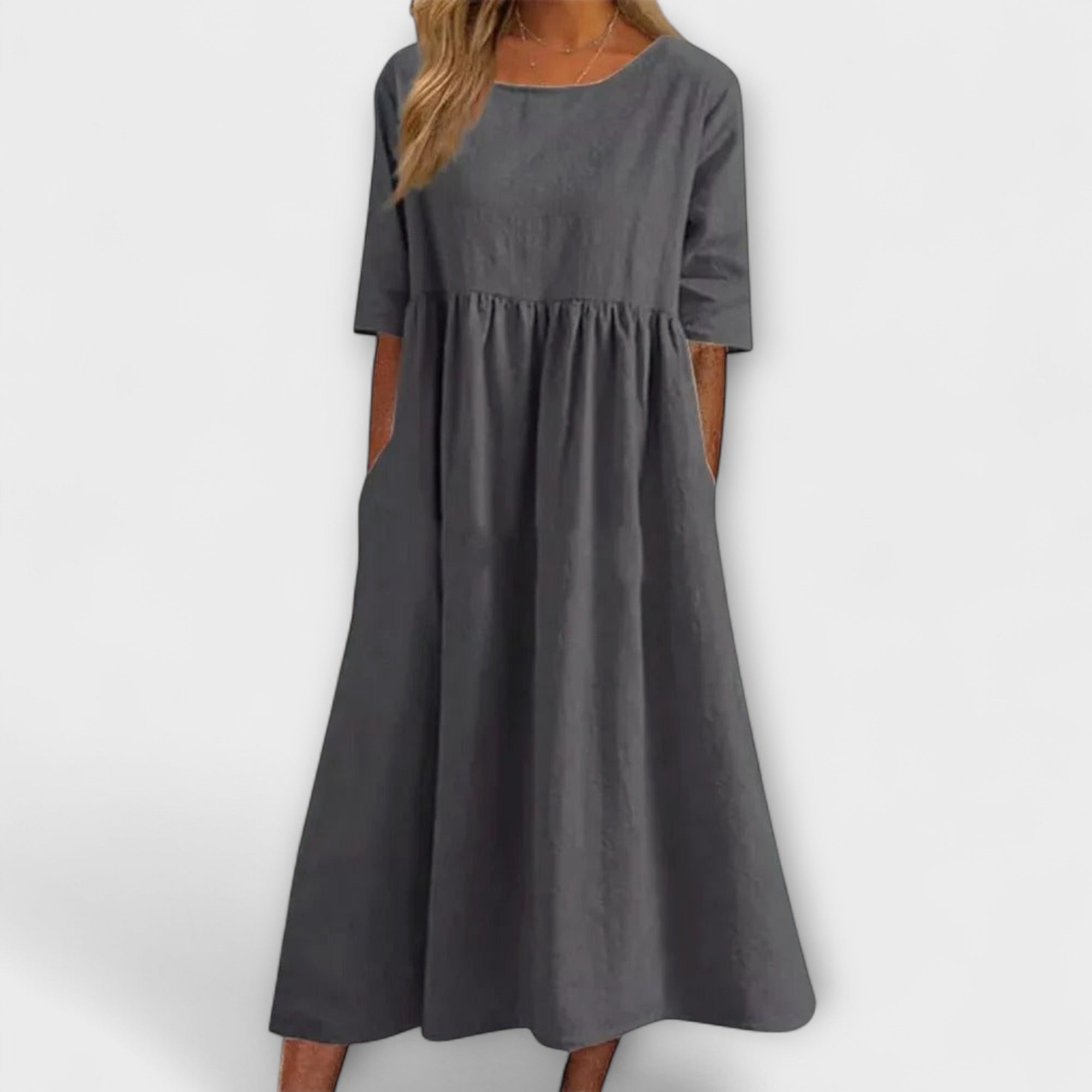 Rochie care ascunde burtica