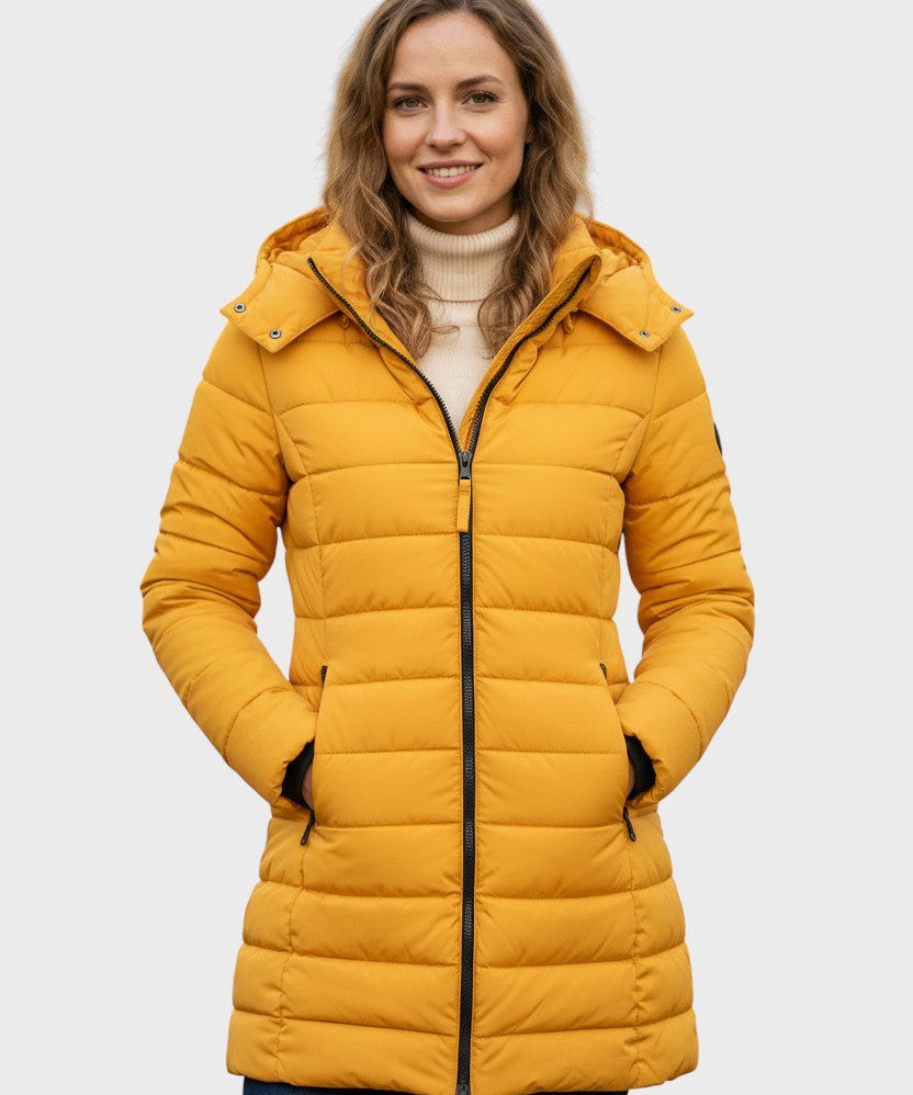 Elegant and insulating winter coat