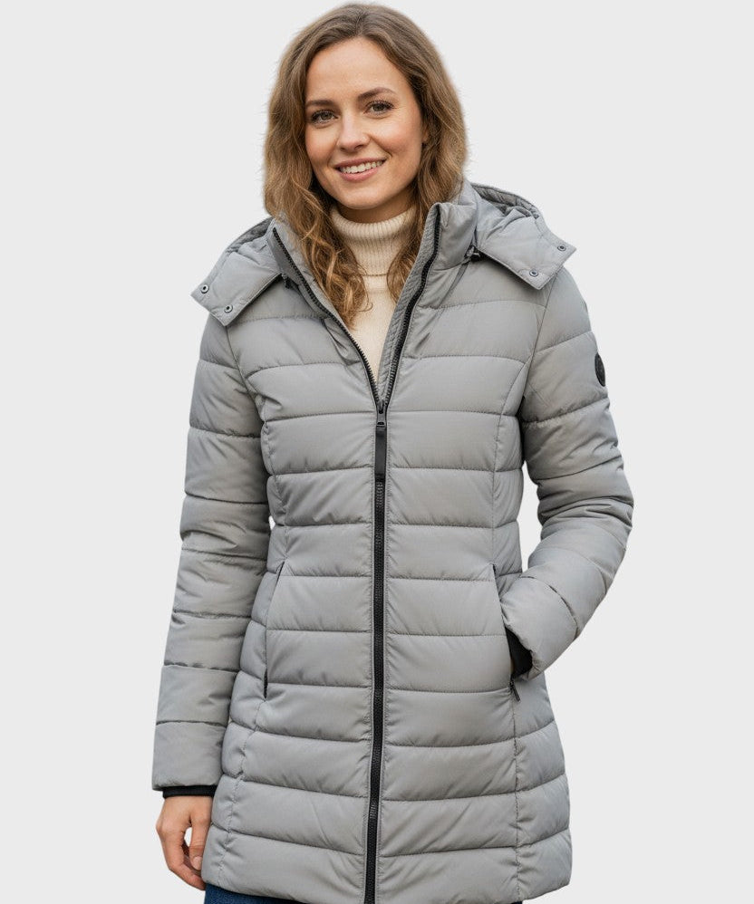 Elegant and insulating winter coat