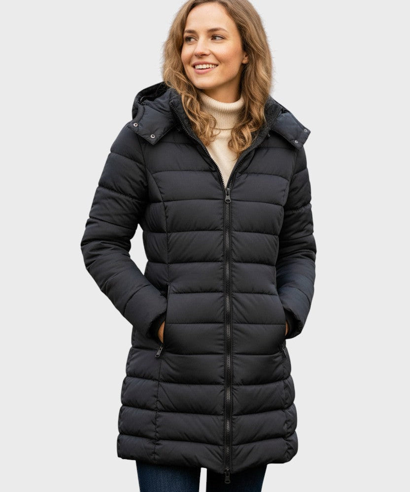 Elegant and insulating winter coat