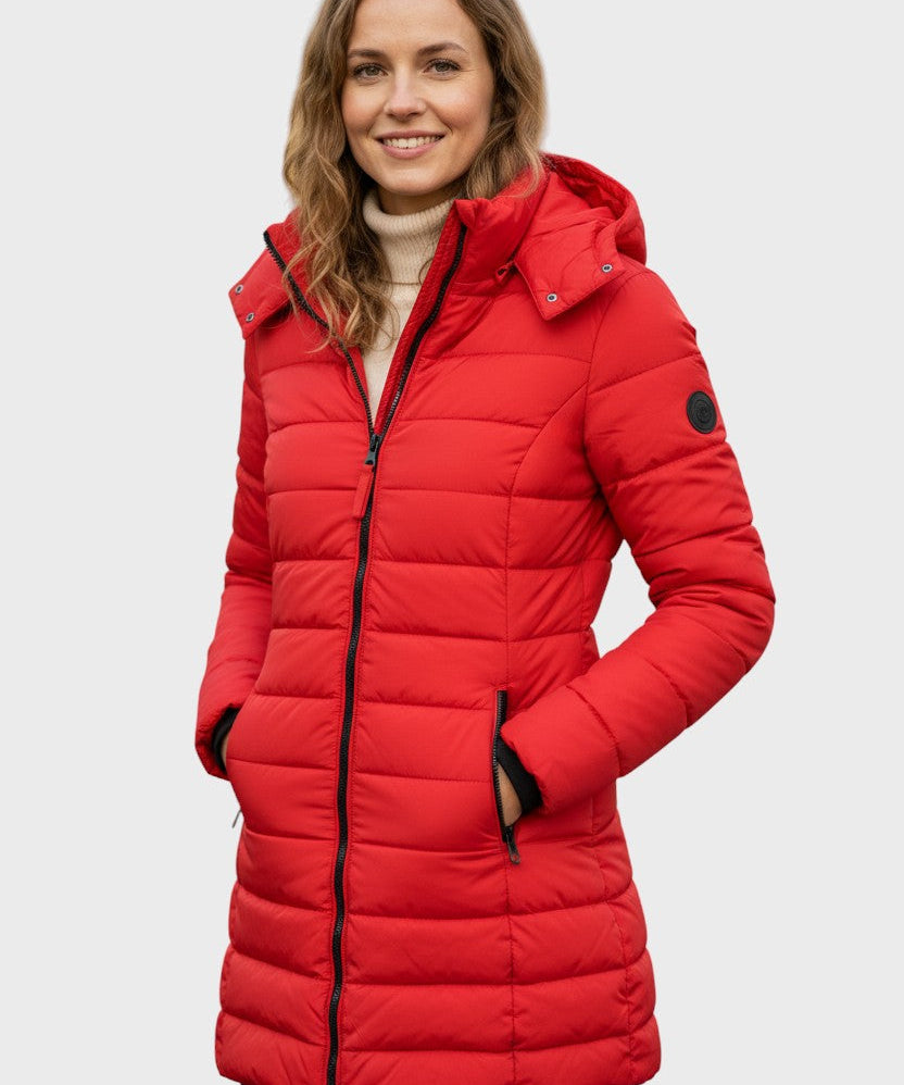 Elegant and insulating winter coat