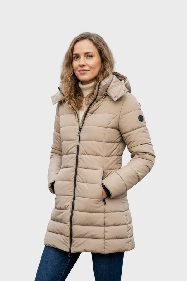Mathilde Quilted Winter Jacket with Hood