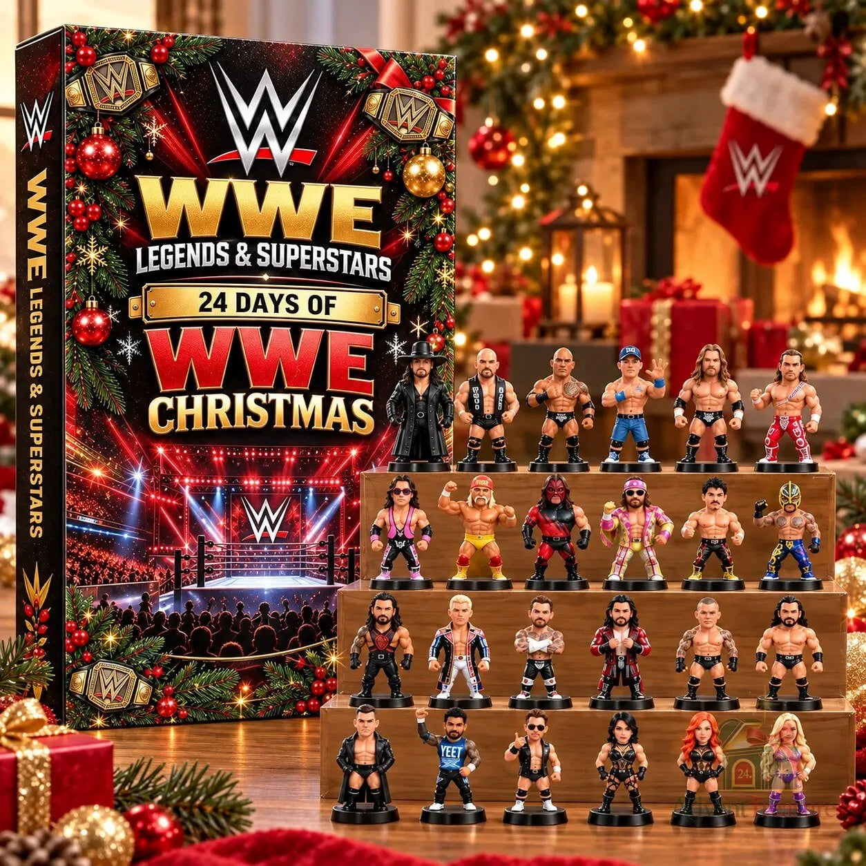 WWE Legends and Superstars Advent Calendar 2026: 24 Surprises