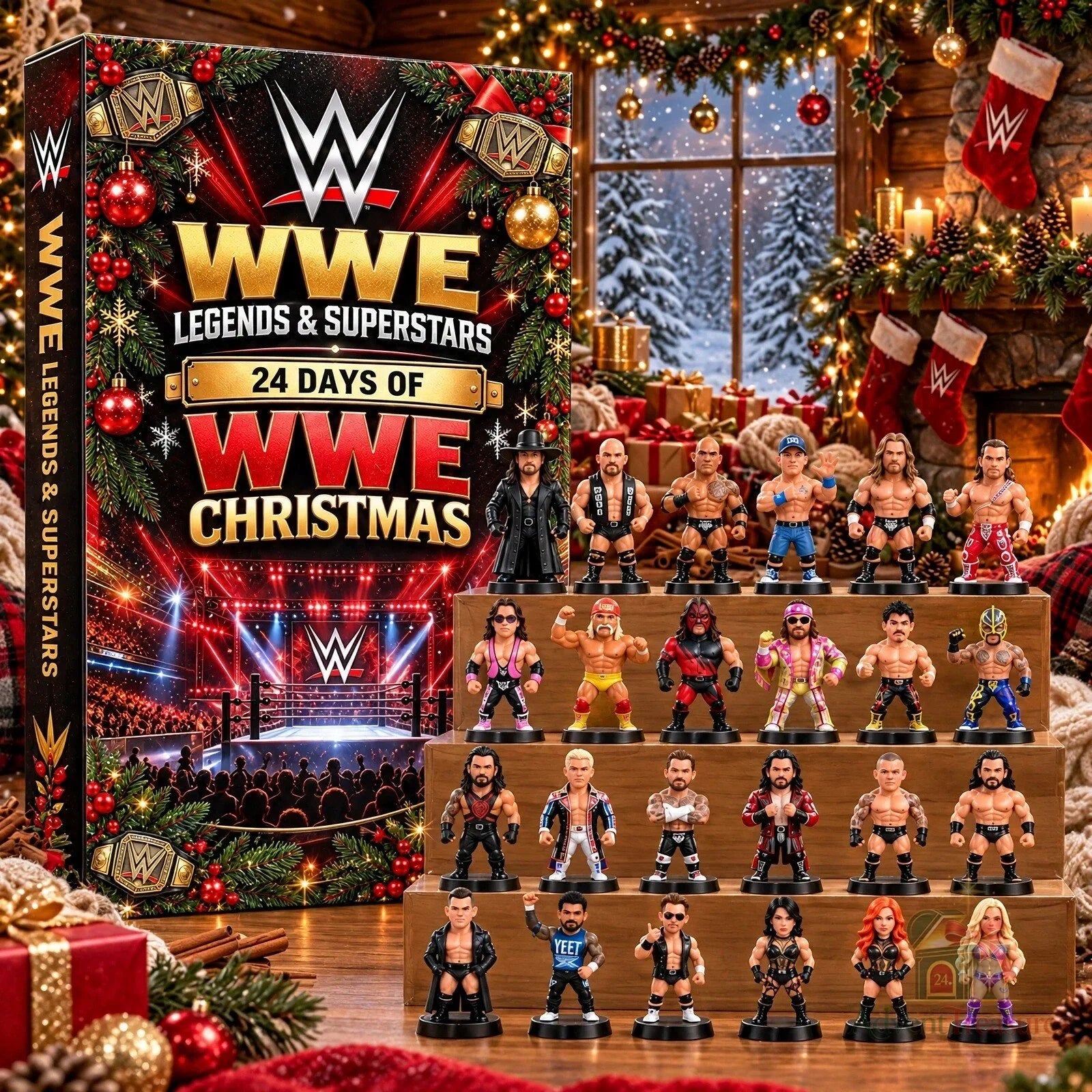 WWE Legends and Superstars Advent Calendar 2026: 24 Surprises