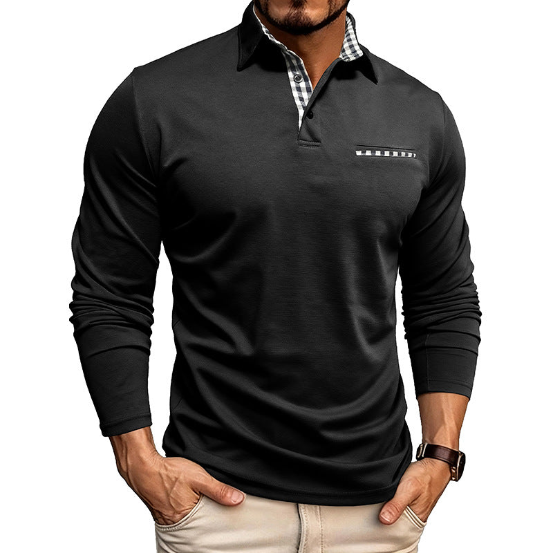 William Premium Långärmad Polo